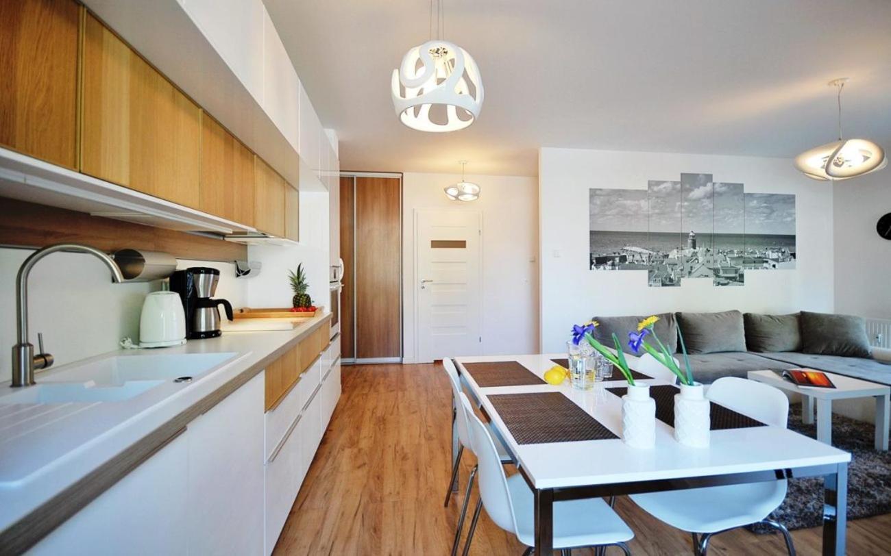 Apartamenty Balticon Polanki - Sauna, Fitness Inclusive - Basen Latem, Pool Im Sommer Kołobrzeg Kamer foto